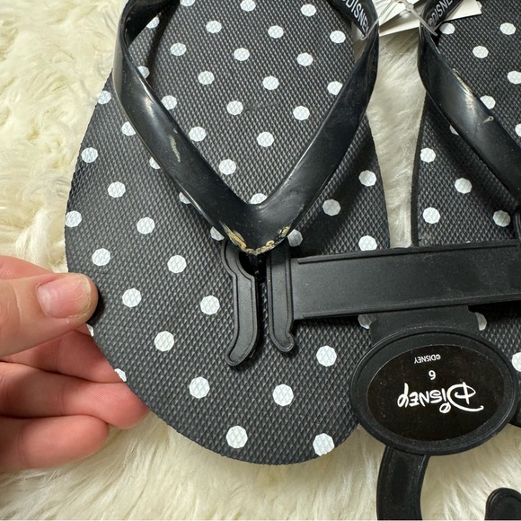 NWT Disney Minnie Mouse Flip Flops - Picture 5 of 5